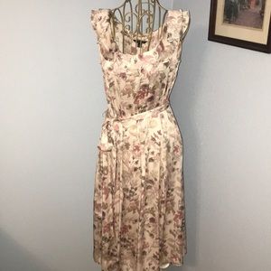 Brooks Brother’s 100% silk floral dress